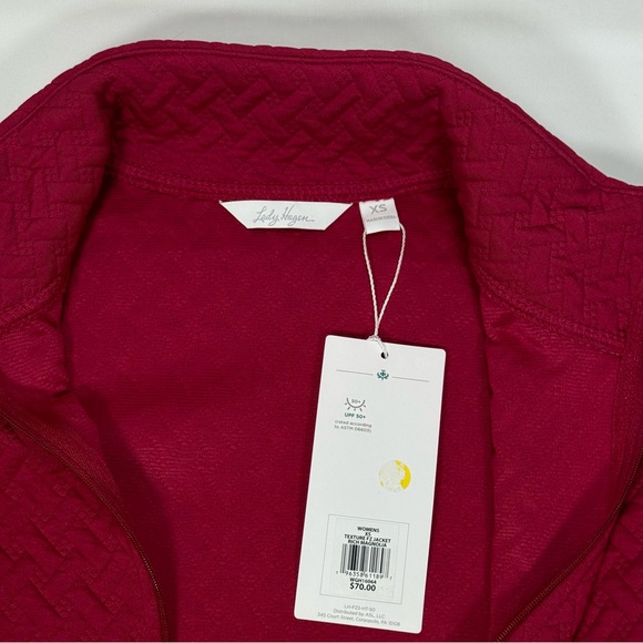 NWT New Walter Lady XS Extra Small Hagen Women's Texture Full-Zip Golf Jacket - Picture 5 of 6
